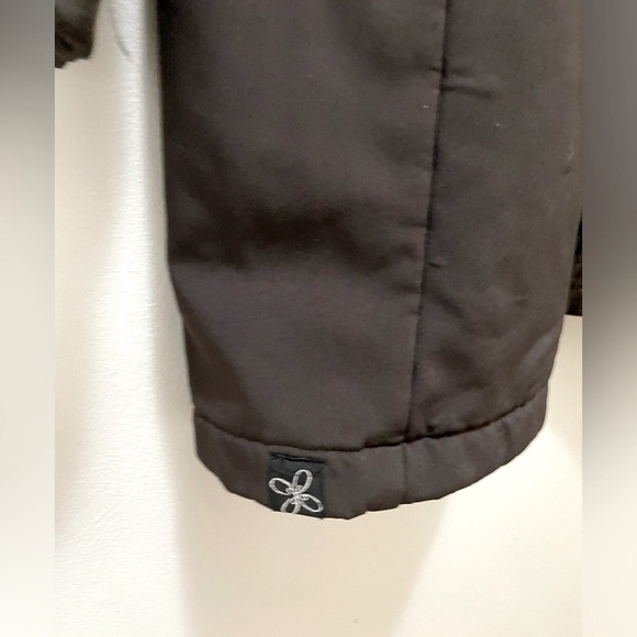 Vuarnet fleece-lined Long Zippered Jacket in Black/Brown - Picture 7 of 12